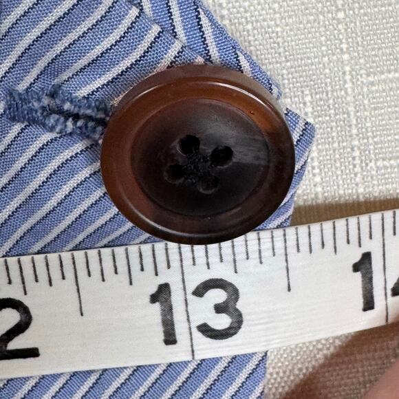 UO Kaye Midi Dress Size XS 100% Cotton Sundress Pinstripe Coastal Cottage Preppy - Picture 10 of 12